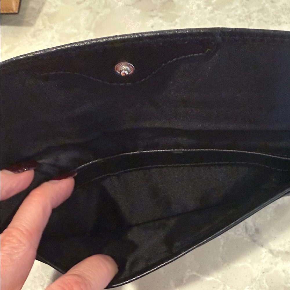 Coach leather flap wallet - Picture 6 of 6